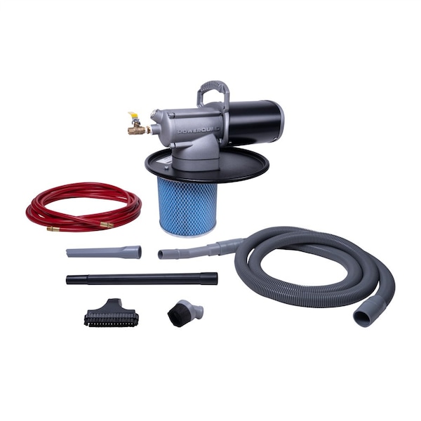 Guardair PowerQUAD 5 Gallon Vacuum Generating Head Kit w/ 1.25in Inlet PQ05H125K - main